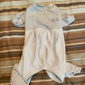 Puppy four feet pajamas, dog clothes, dog pajamas, pet clothes